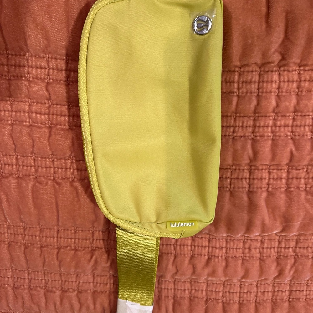 Lululemon Athletica Yellow/Green Pouch